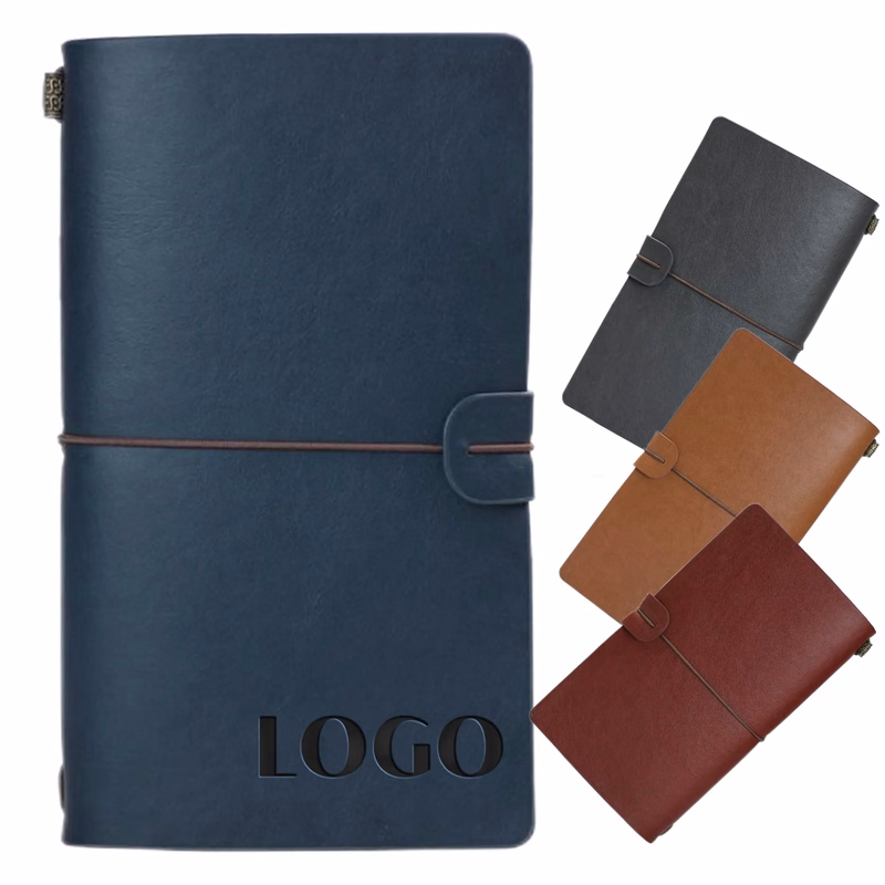 Vintage Faux Leather Ledger