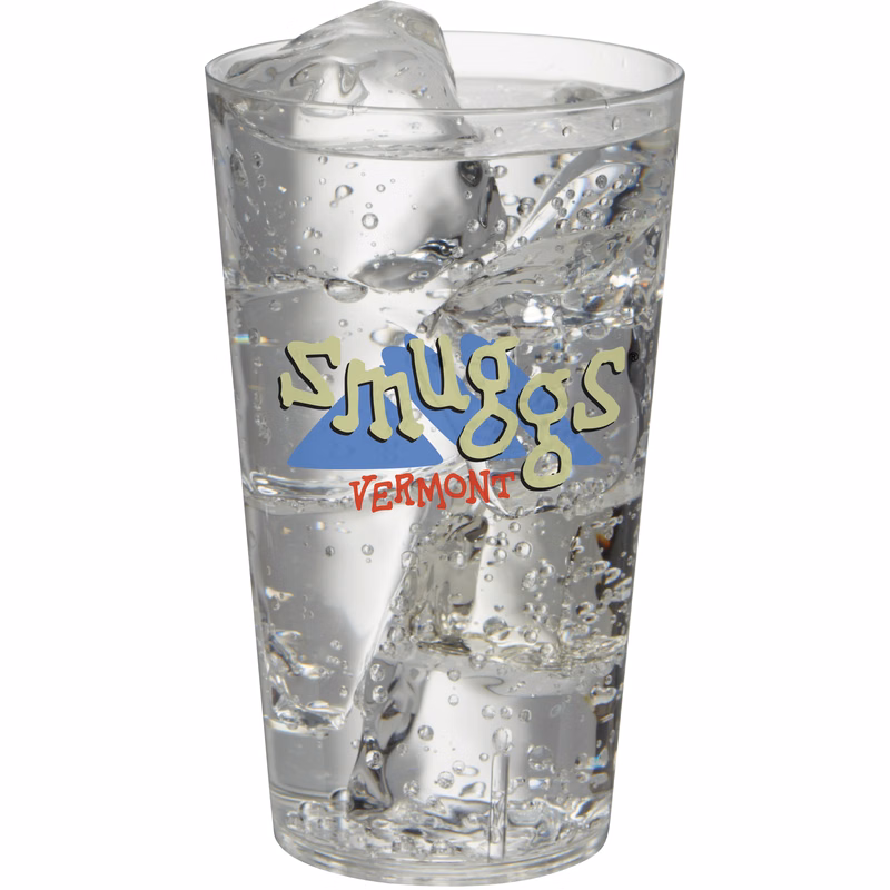 12 oz. ProWare Clear Tritan Plastic Tumbler