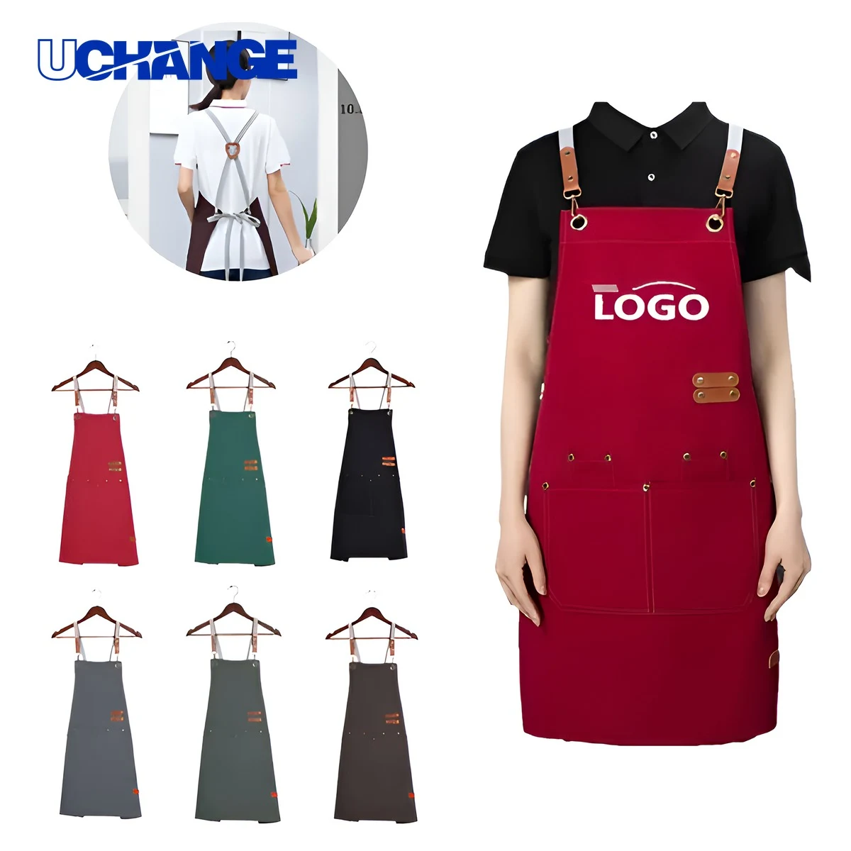 Oilproof Canvas Work Apron 1