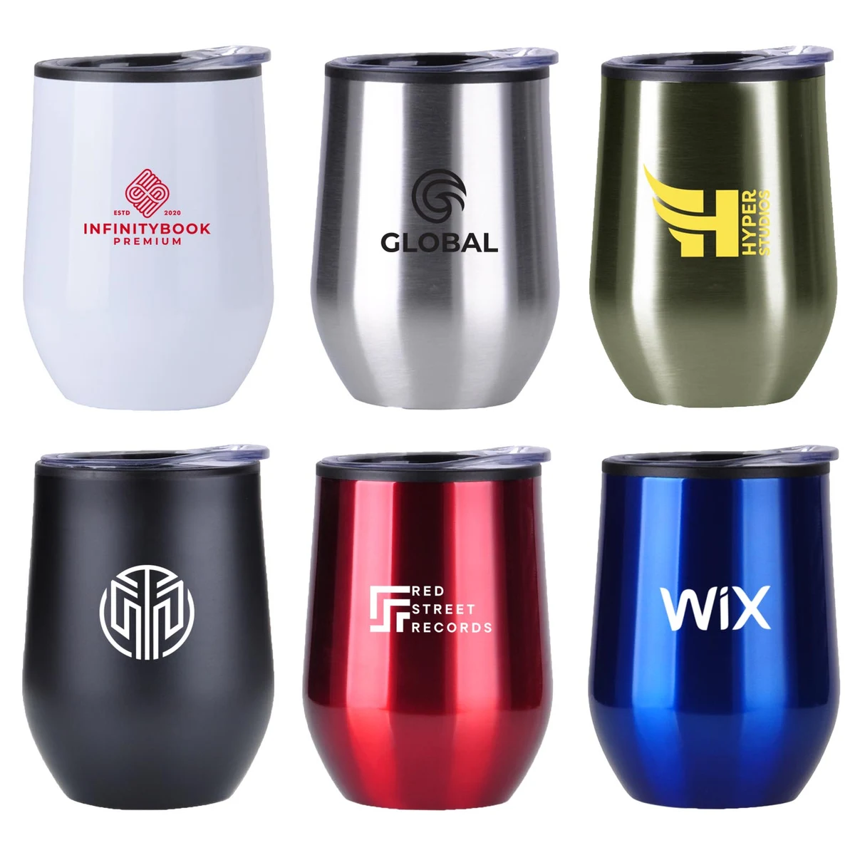 12 Oz. Stainless Steel Wine Cup 1