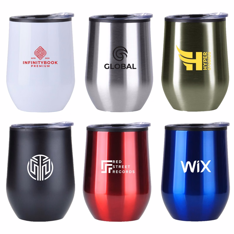 12 Oz. Stainless Steel Wine Cup