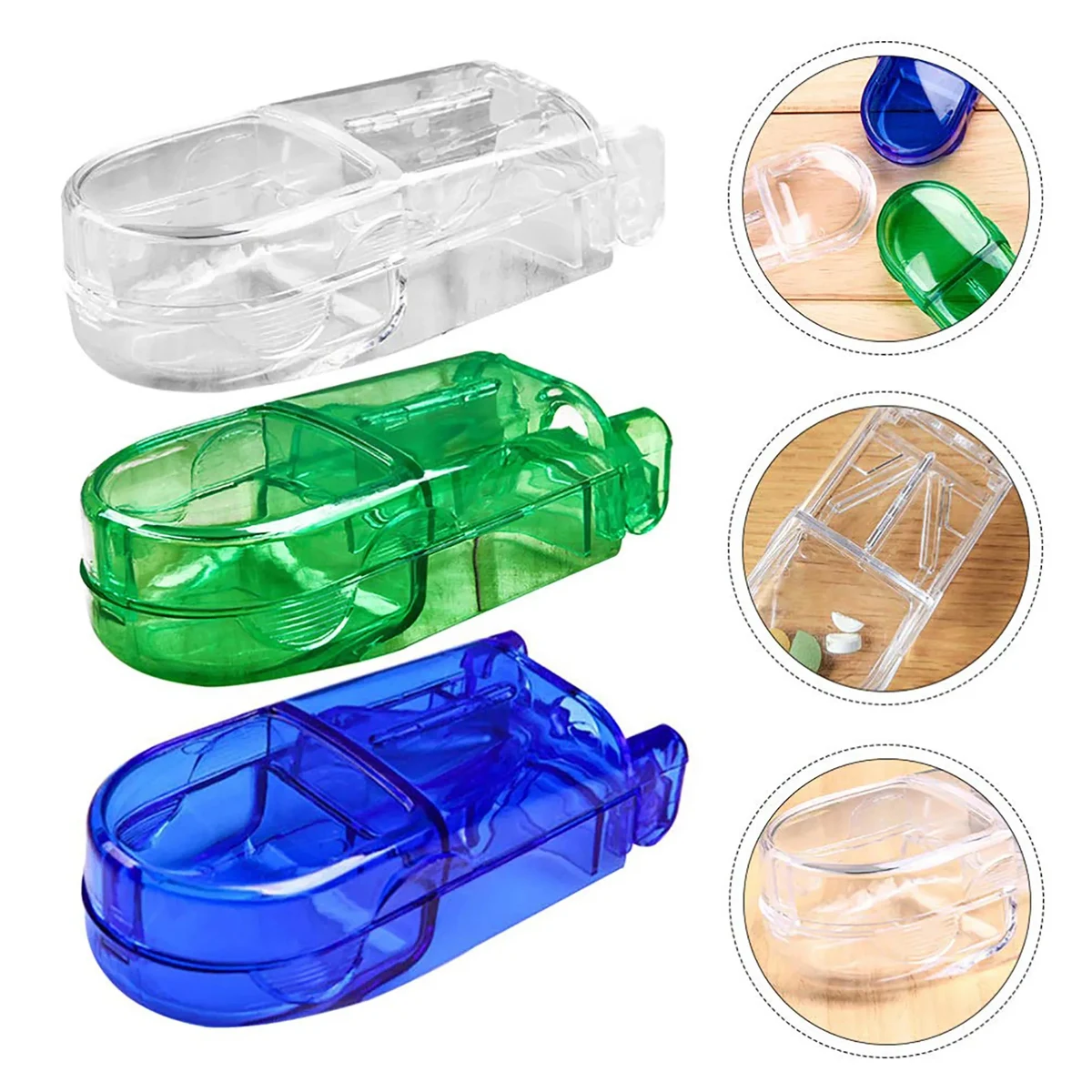 Portable Travel Pill Cutter Splitter 1