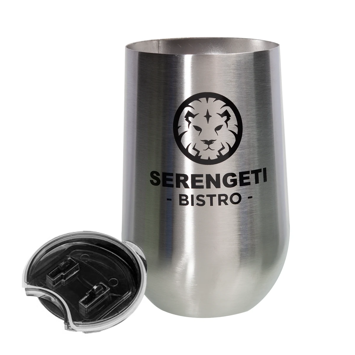 14 oz. Buzzed Stainless Steel Coffee Mug (1 Color Imprint) 1