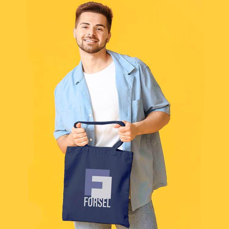 6 oz.Econo Cotton Tote - Navy