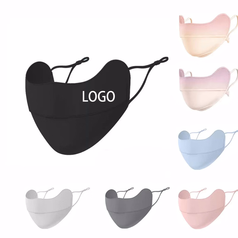 Anti-dust Cool Feeling Ice Silk Sunscreen Mask MOQ 50pcs