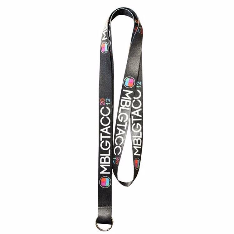 Polyester Dye Sublimated Lanyard with Split Ring - 36"x1/2"