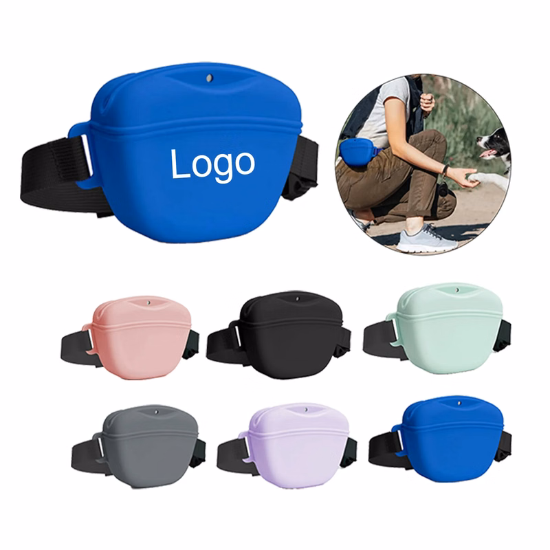 Silicone Pet Training Waist Bag Treat Pouch
