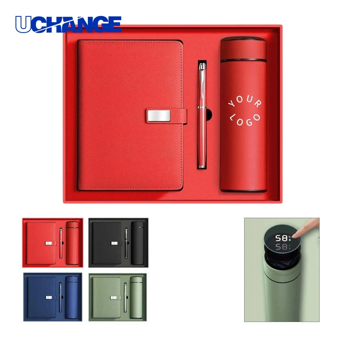 Gift Set Kit with Pen Tumbler and Notebook for Office Use 1