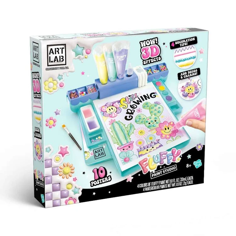 Art Lab Fluffy Paint Studio 3D Paint Craft Kits 1