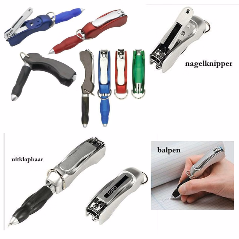 2-in-1 Nail Clipper and Ballpoint Pen