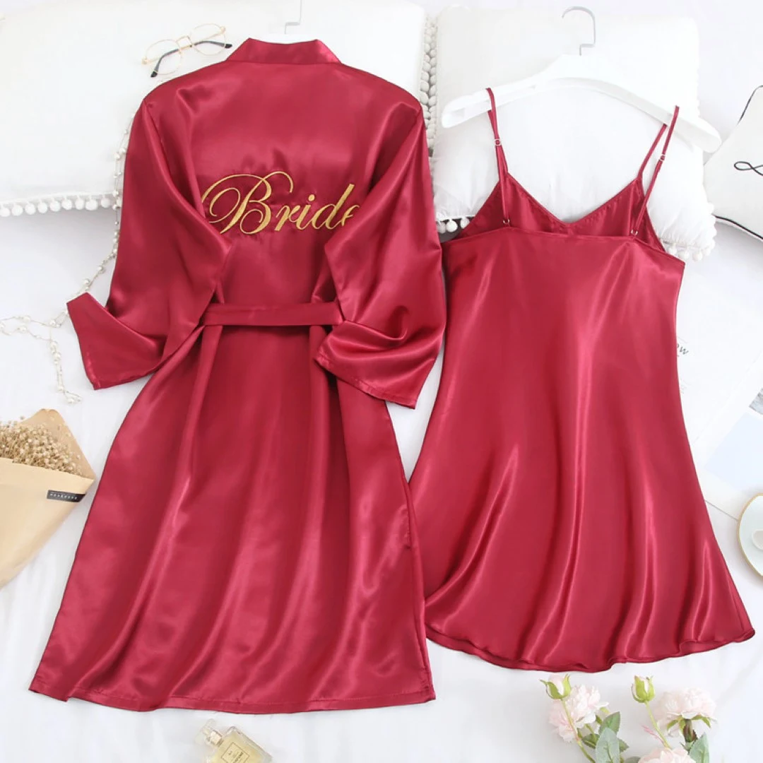Satin Robe 1