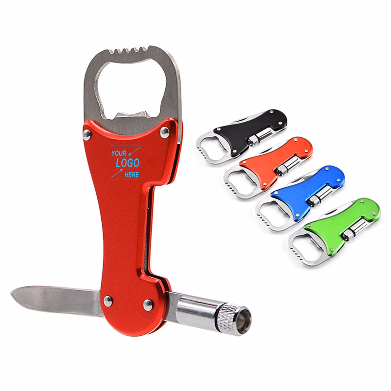 Multifunctional Pocket Tool with LED Light