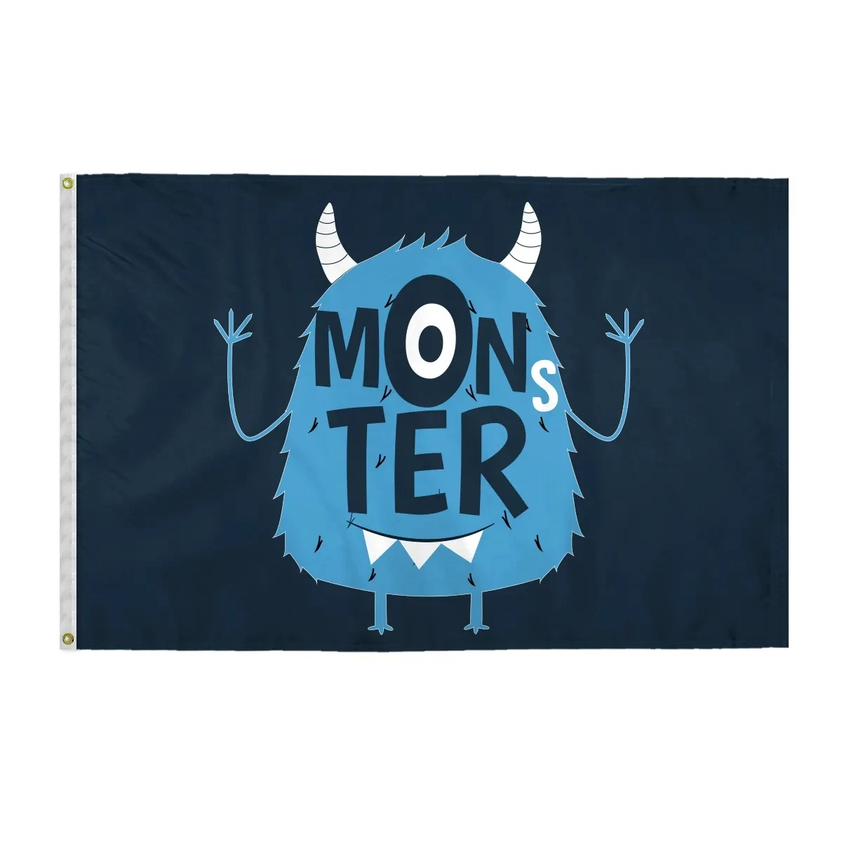 Custom Screen Sublimation Flag - 4' x 6' E-Poly 1