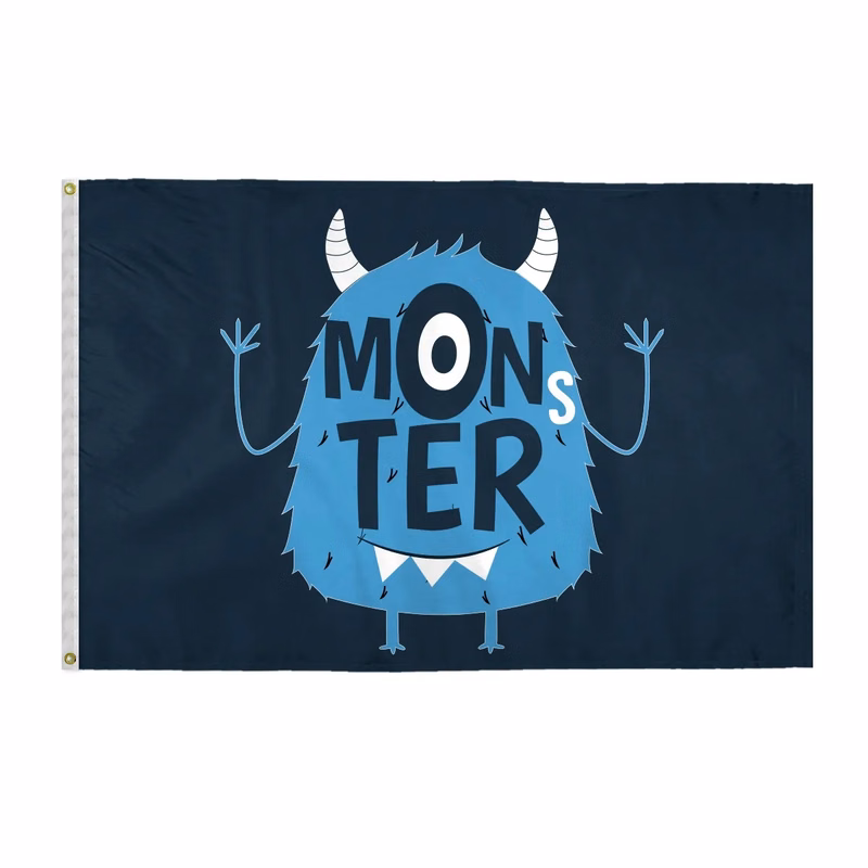 Custom Screen Sublimation Flag - 4' x 6' E-Poly