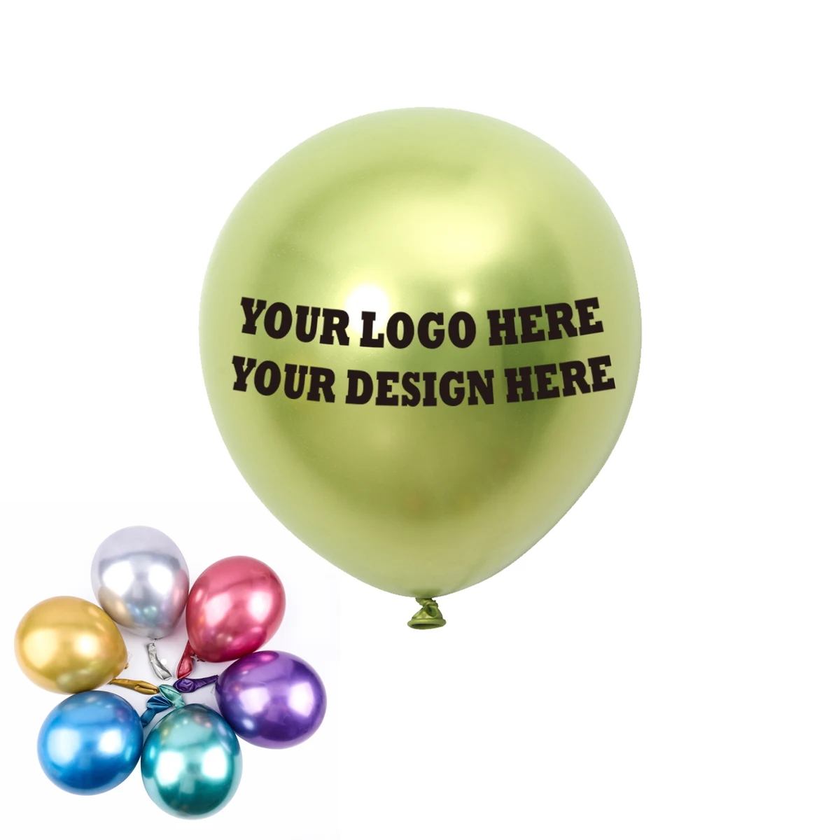 12-inch Thickened Metallic Balloon 1