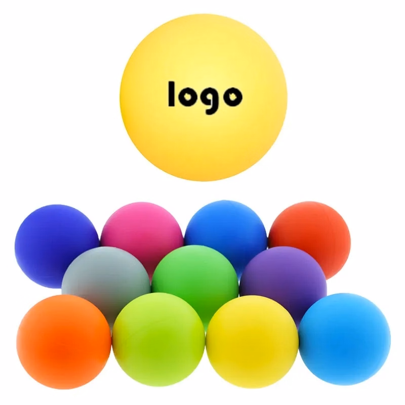 Custom Logo Colorful Massage Lacrosse Yoga Ball