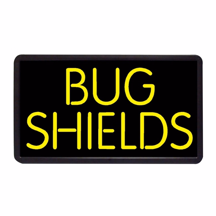 Bug Shields 13" x 24" Simulated Neon Sign