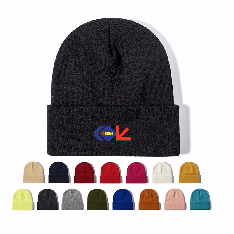 Personalized Beanies Knit Cuffed Cap