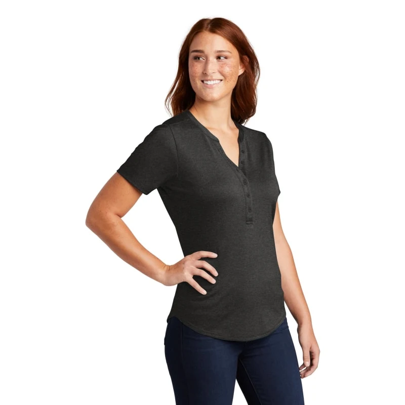 Sport-Tek Women's Endeavor Henley. 1