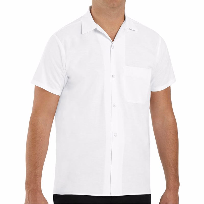 Button-Front Cook Shirt - 5010