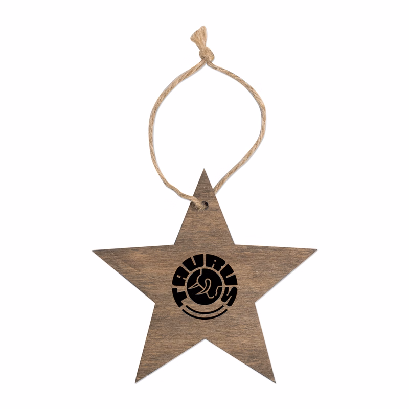 Star Wooden Ornaments