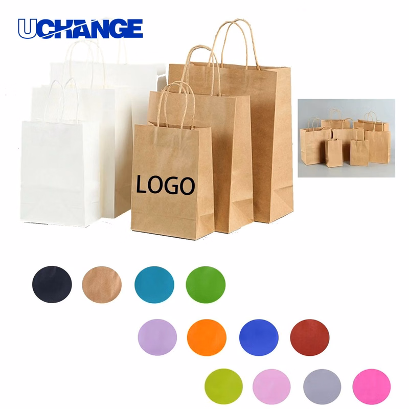 Kraft Paper Bag Container for Gifts