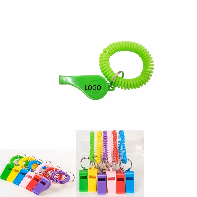 Whistle With Key Ring