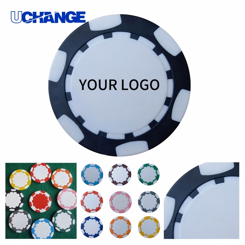 Casino Logo Plastic Poker Chips Set