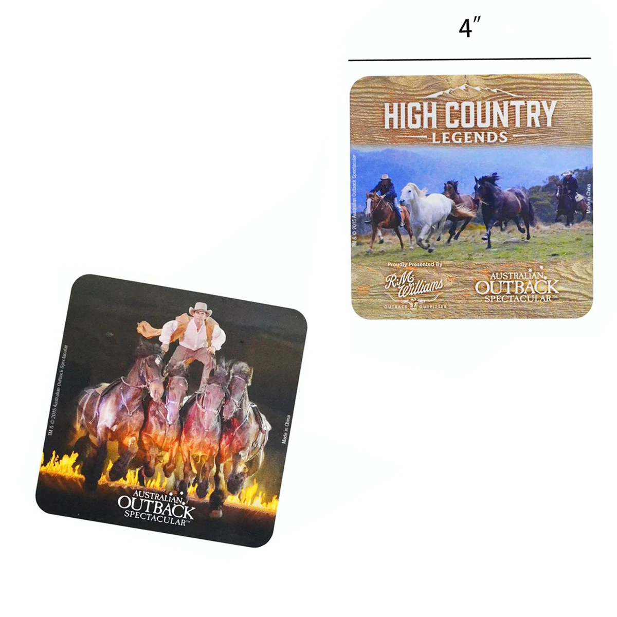 Double-Sided Full Color 4" Paper Coaster 1