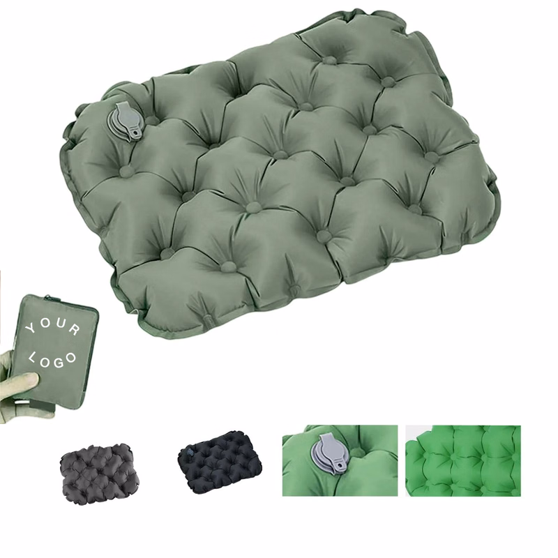 Nylon Foldable Inflatable Travel Cushion