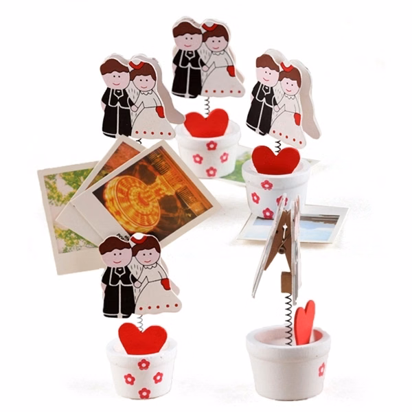 Flower Pot Note Clip Desktop Gadget