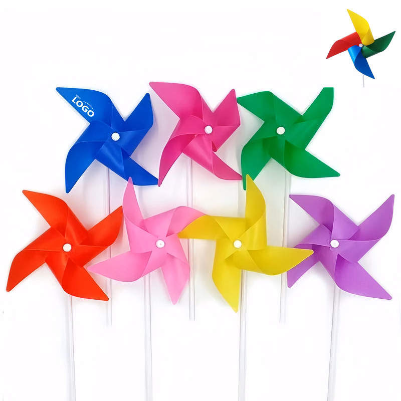 Colorful Plastic Windmill Toy for Kids