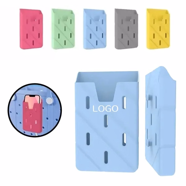 Silicone Cell Phone Holder with Beach Bag Hole Attachment