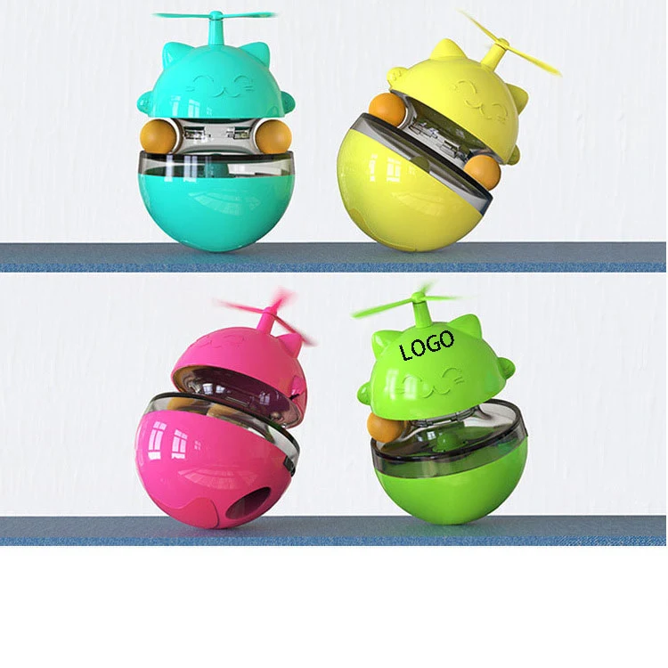 Turntable Kitten Toy Kitty Supplies Interactive Spinning Track Ball for Indoor Cats 1
