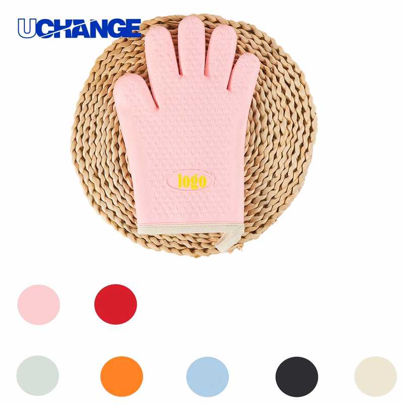 Heavy Duty Heat Resistant Silicone Oven Glove for Kitchen Use
