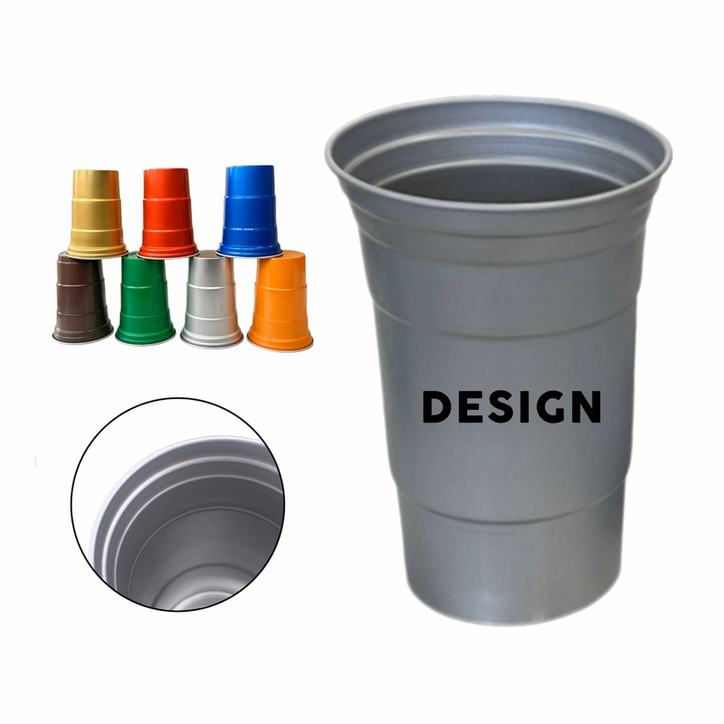 Stackable Aluminum Cup