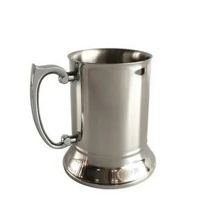 18 OZ Double Walled Stainless Steel Beer Stein 1