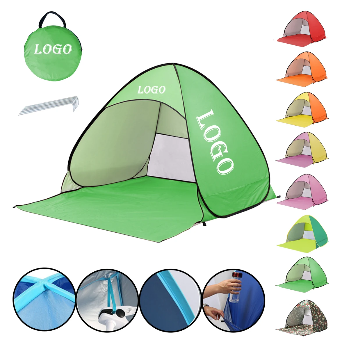 MOQ10 Dog Friendly Beach Cabana 1