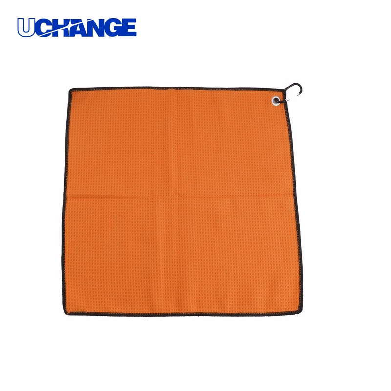 Microfiber Golf Towel Accessory 11" x 11" with Clip