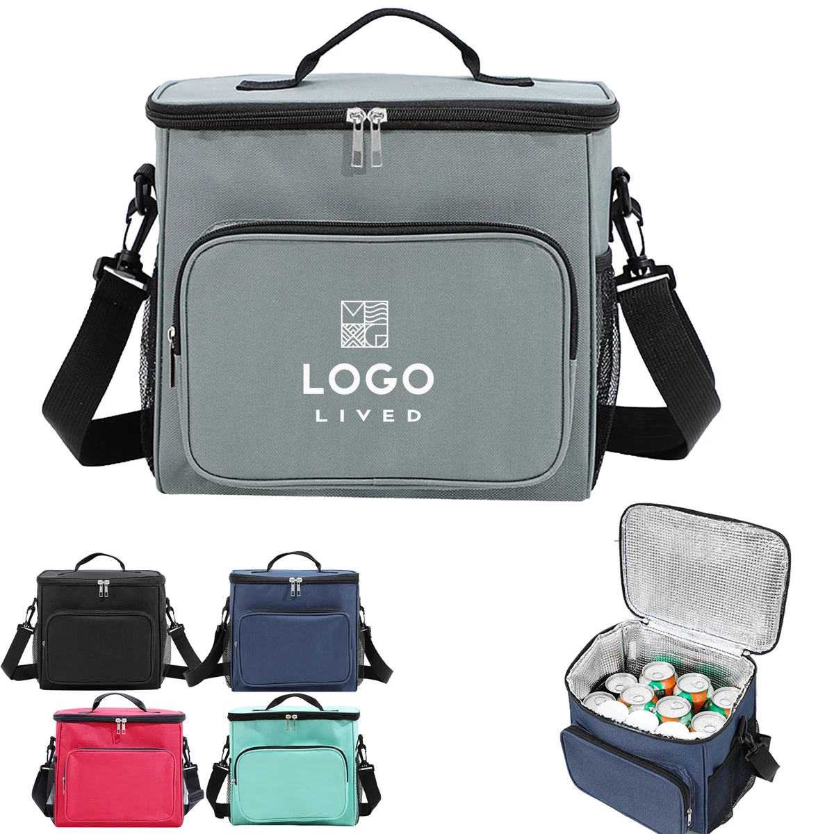 MOQ10 Oxford Waterproof Thermal Tote Bag 1