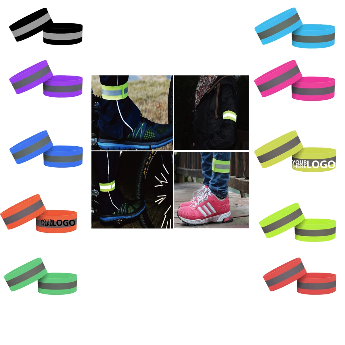 Reflective Stretch Wrist Band 1