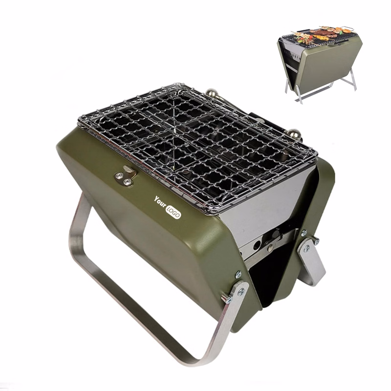 Stainless Steel Outdoor Camping Portable Barbecue Grill