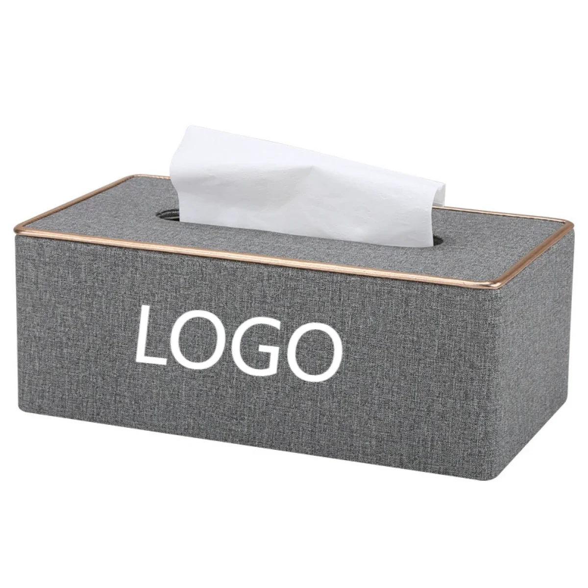 Custom Logo PU Tissue Box 1
