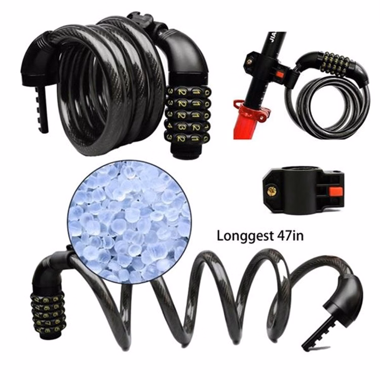 Bike Lock Cable with Combination