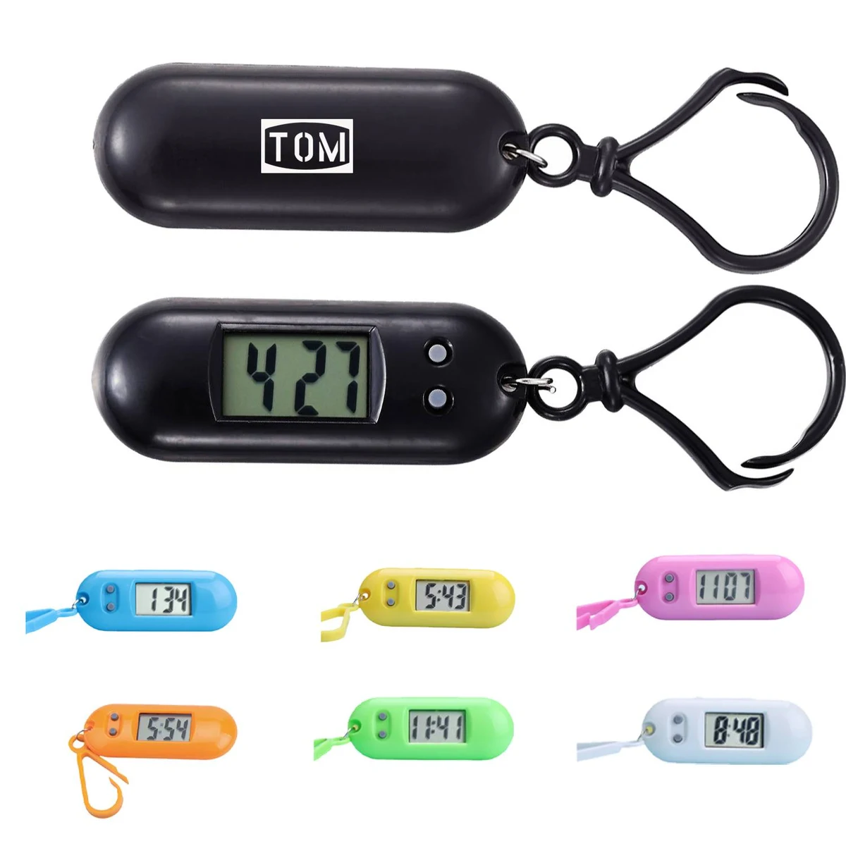 Keychain Backpack Student Timing Digital Exam Pocket Watch 1