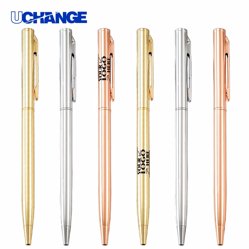 Colored Metal Ballpoint Pen for Writing