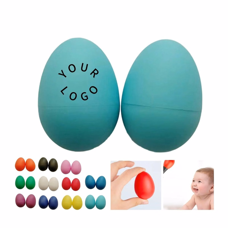 Egg Shaker for All Ages, Customizable with Logo for Music Classes