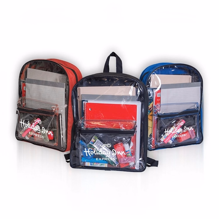 Archer Clear Front PVC Backpack