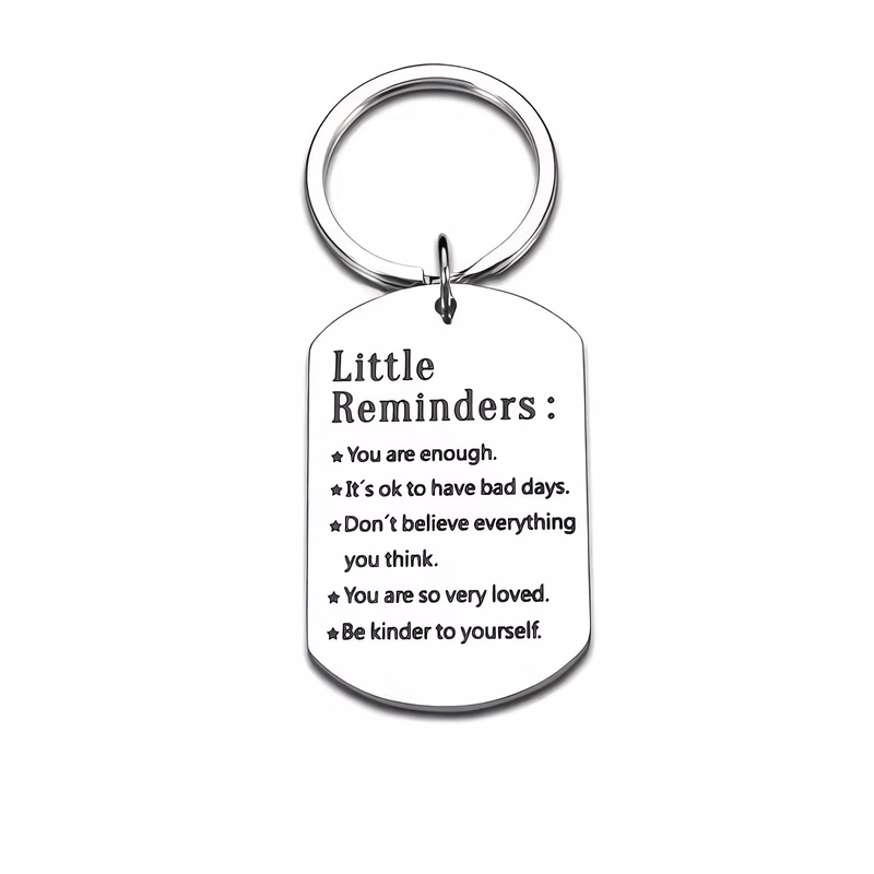 Stainless Steel Engraved Keychain
