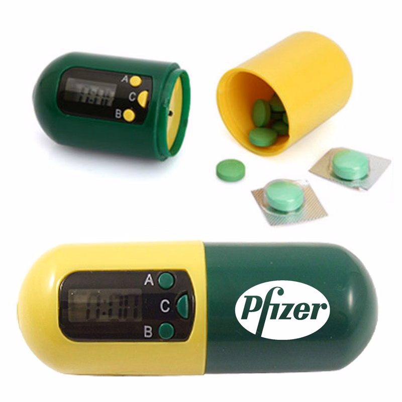 PillPod Smart Travel Pill Timer